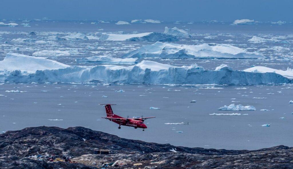 Rain instead of snow for the first time at the coldest point in Greenland